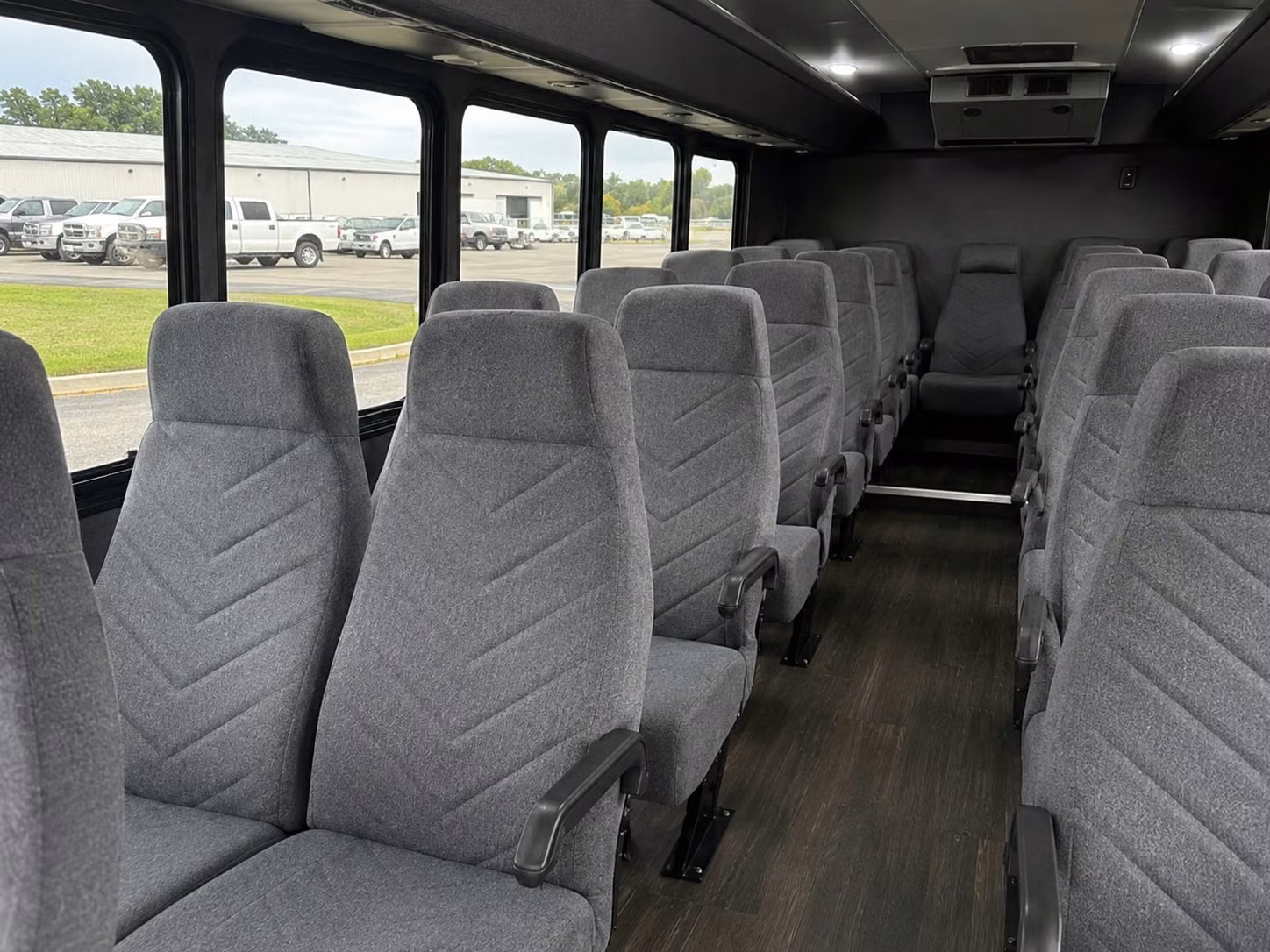 18 passenger minibus inside