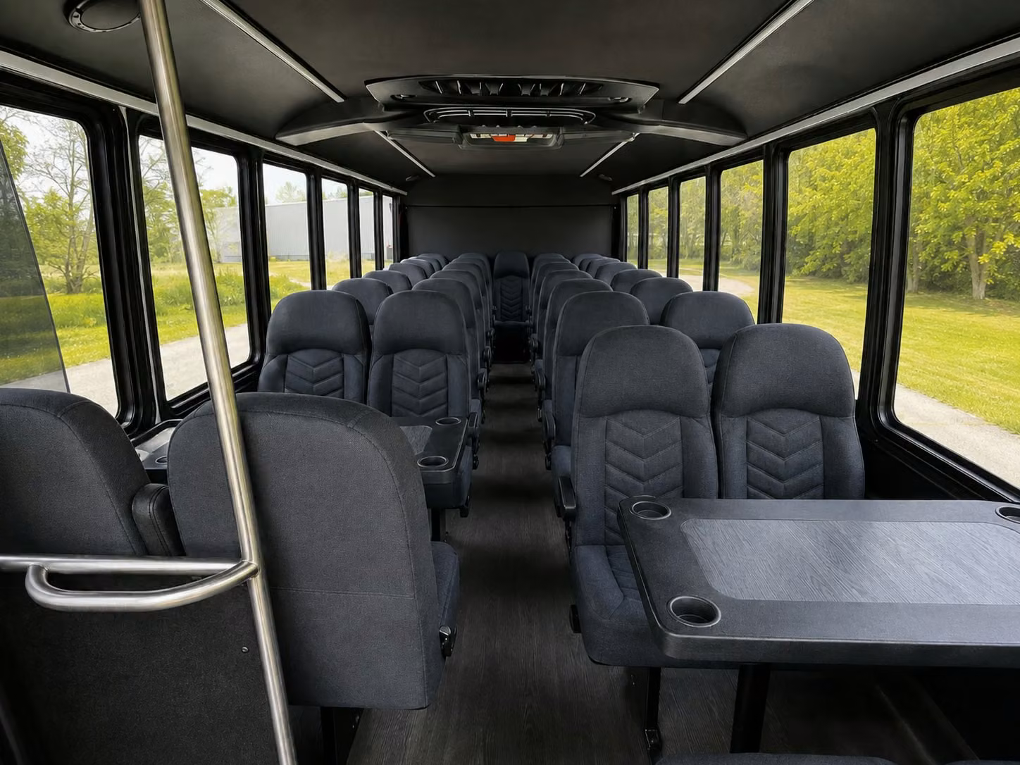 20 passenger minibus inside