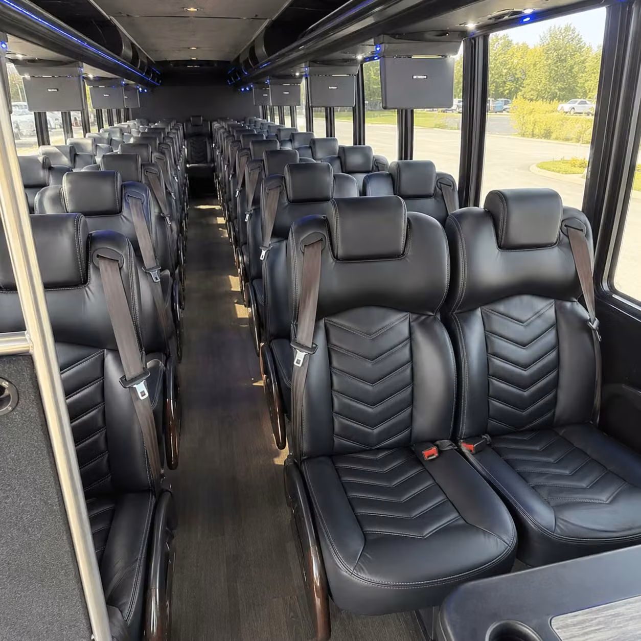 30 passenger minibus interior