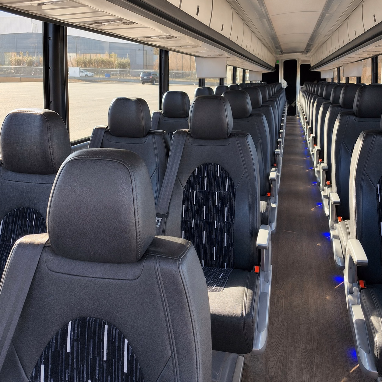 how bus type and size change charter bus prices in fayetteville north carolina