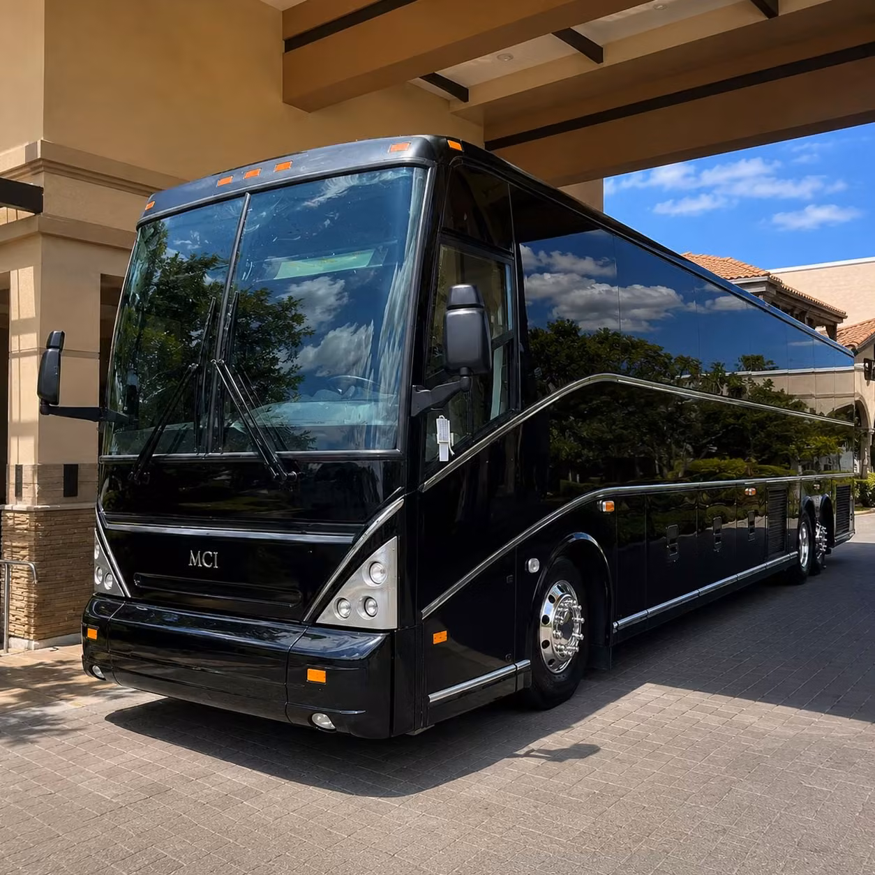 long distance military charter bus rentals from fayetteville