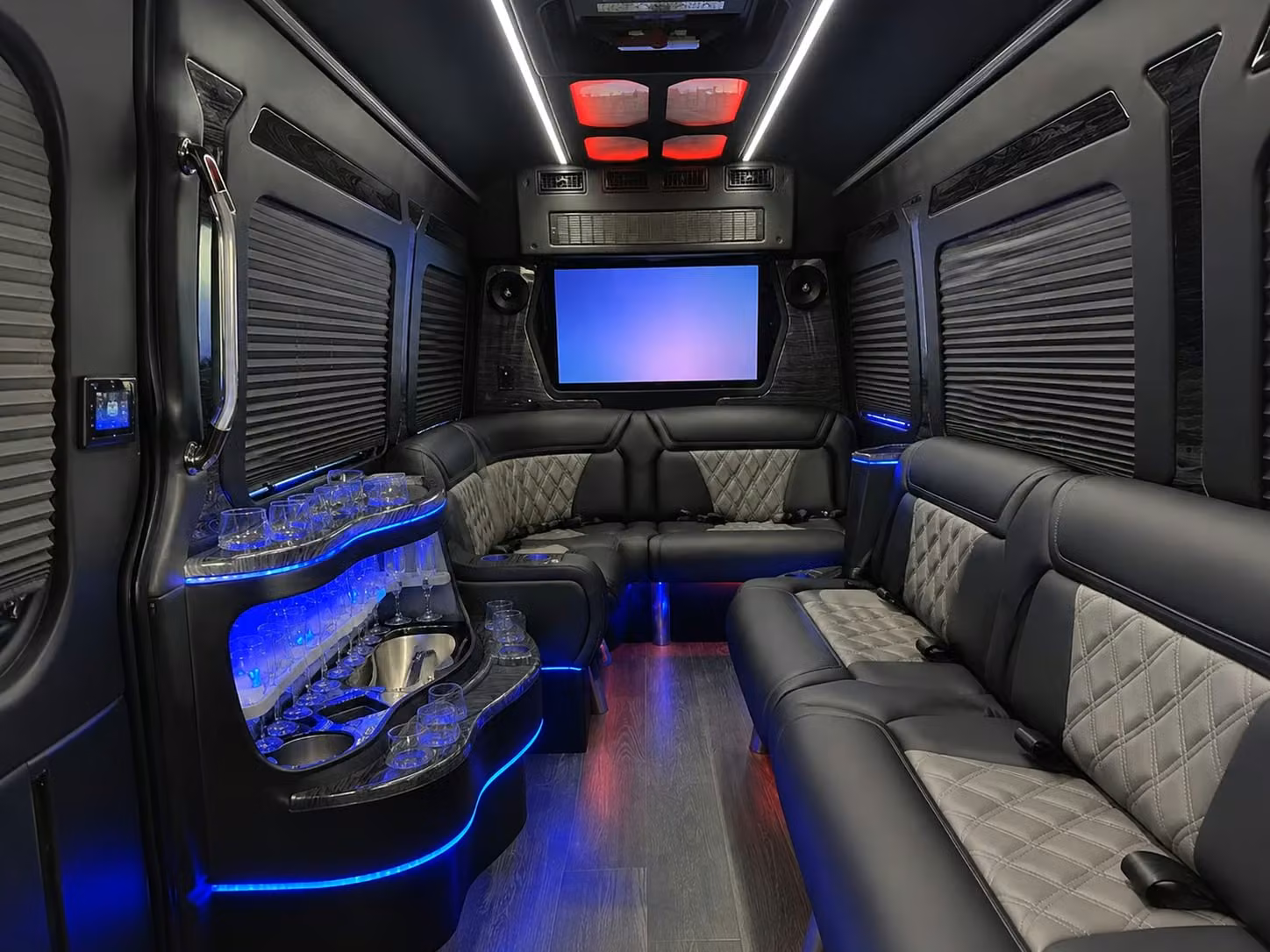 sprinter limousine inside
