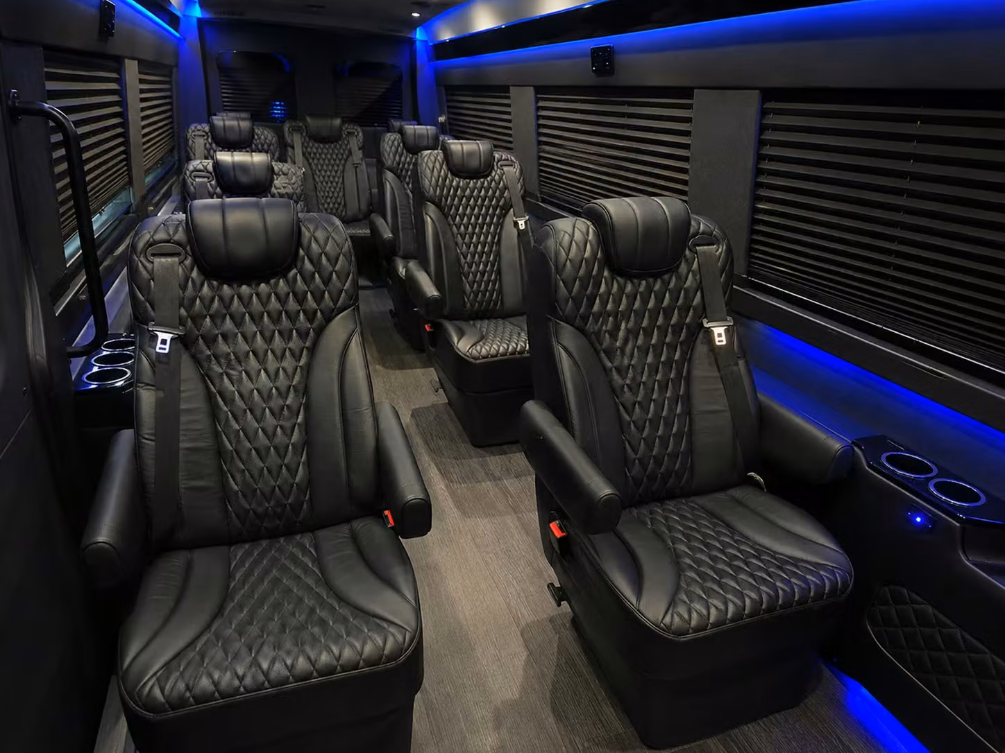 sprinter van with driver interior