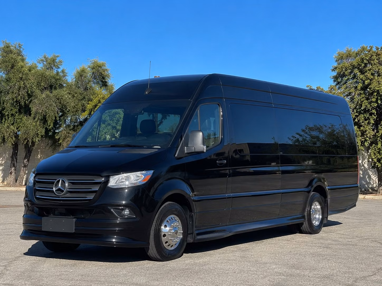 sprinter van with driver